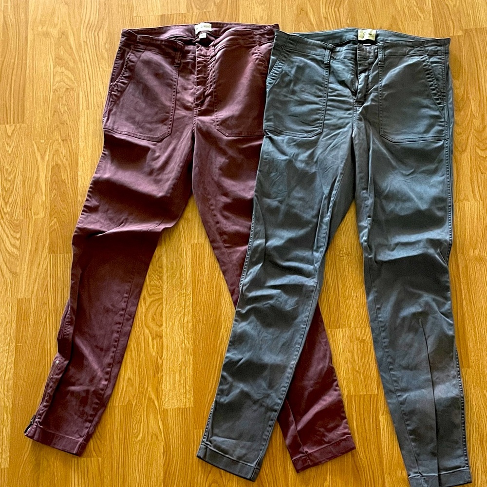 Jcrew skinny jeans. 2 pair. Size 29tall